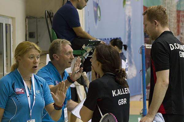 BADMINTON_ROUND_1_MIXED_DOUBLES_DOM_CASEWELL_KIRSTEN_ALLEN__WITH_COACHES