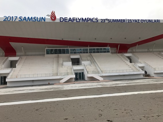 Deaflympics Athletics Stadium at Ilkadim
