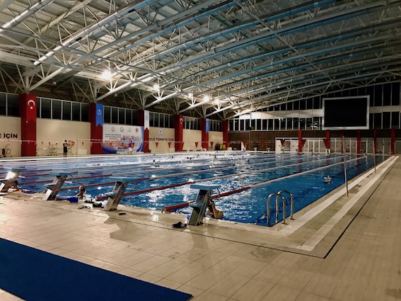 Deaflympics Samsun Olympics Swimming Pool at Atakum