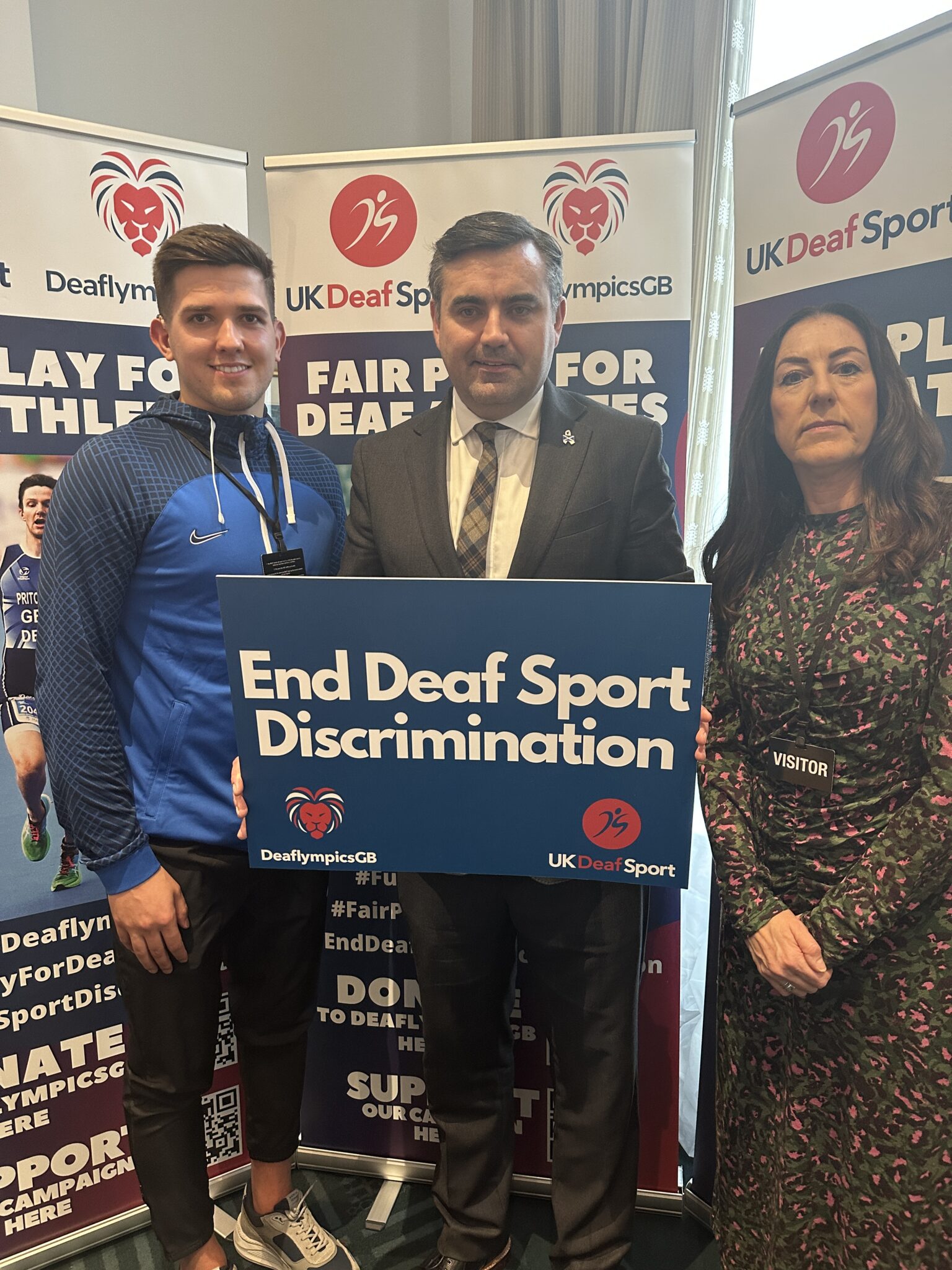 Launch of UK Deaf Sport Fair play for Deaf Athletes Campaign - UK Deaf ...